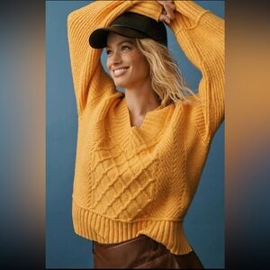 Anthropologie Cardigan Sweater Size Extra Large